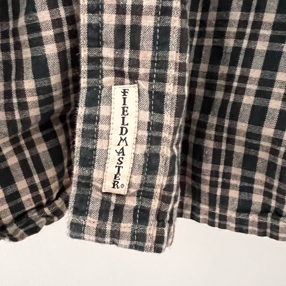Field Master Long Sleeve Flannel Shirt Mens Buttons Down Size 2XL - Picture 4 of 5